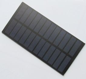 工厂包邮3.7v电子产品供电 1.2w/6v太阳能电池板小电子太阳能板